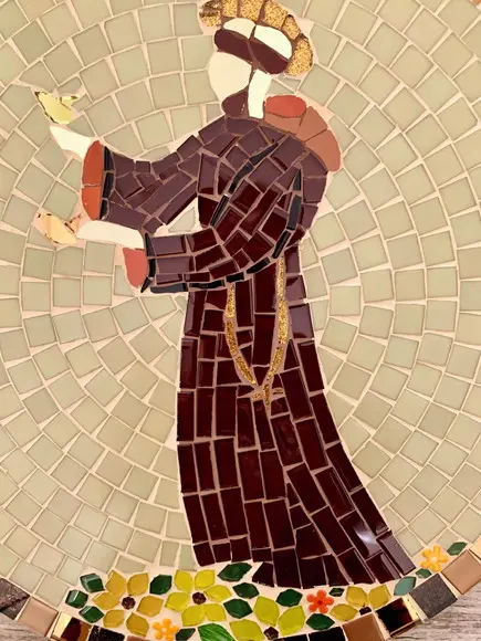 Mandala em Mosaico São Francisco de Assis