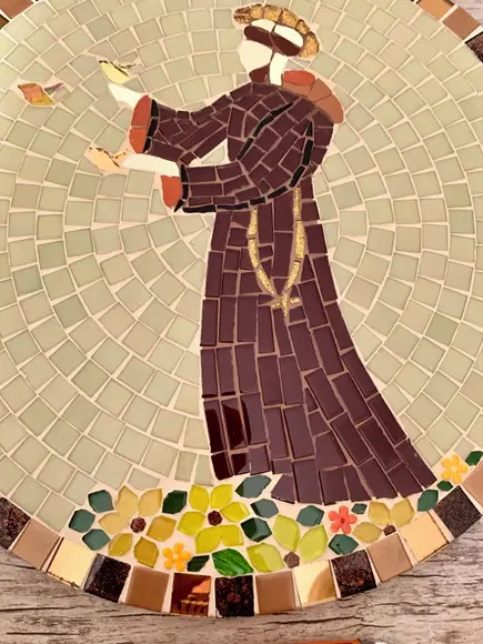Mandala em Mosaico São Francisco de Assis