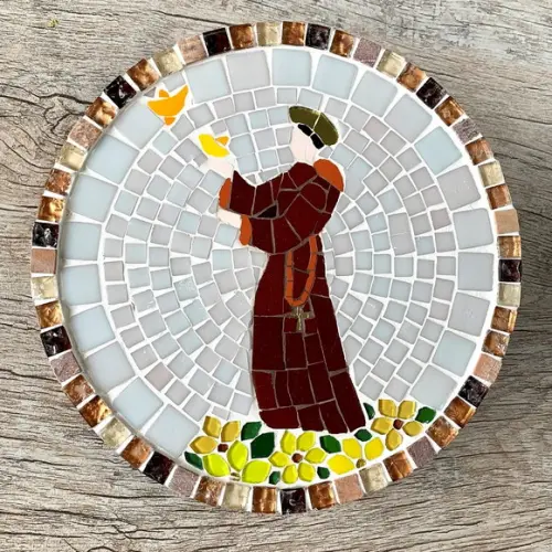 Mandala em Mosaico São Francisco de Assis