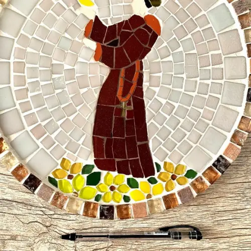 Mandala em Mosaico São Francisco de Assis