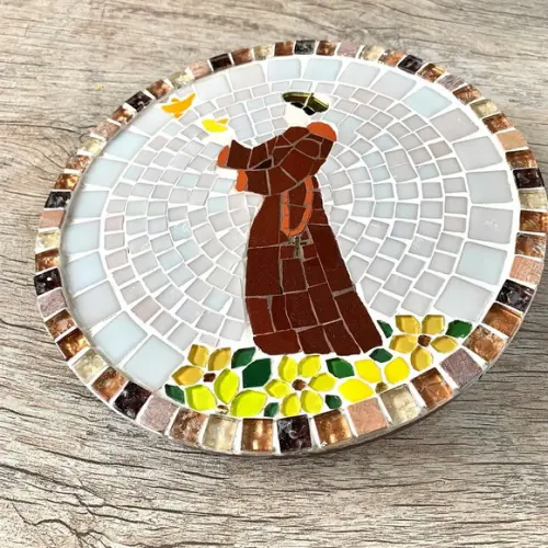Mandala em Mosaico São Francisco de Assis