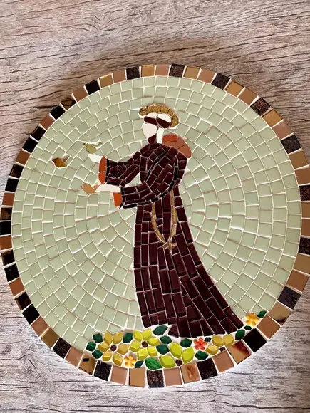 Mandala em Mosaico São Francisco de Assis