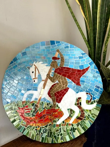 Mandala em Mosaico São Jorge