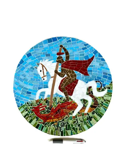 Mandala em Mosaico São Jorge