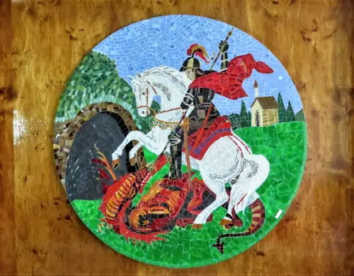 Mandala em Mosaico São Jorge