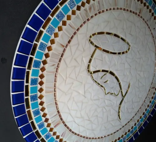 Mandala Mosaico Nossa Senhora