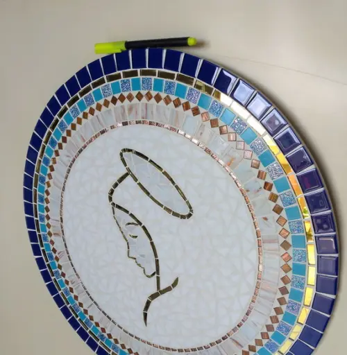 Mandala Mosaico Nossa Senhora