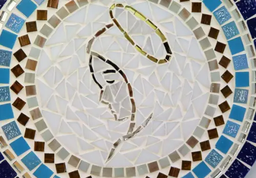 Mandala Mosaico Nossa Senhora