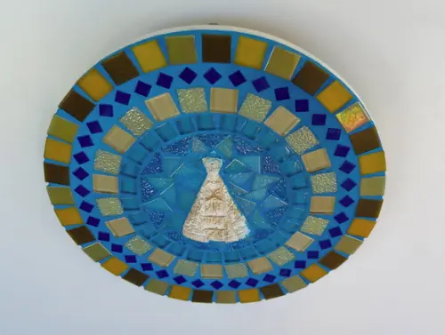 Mandala Mosaico Nossa Senhora