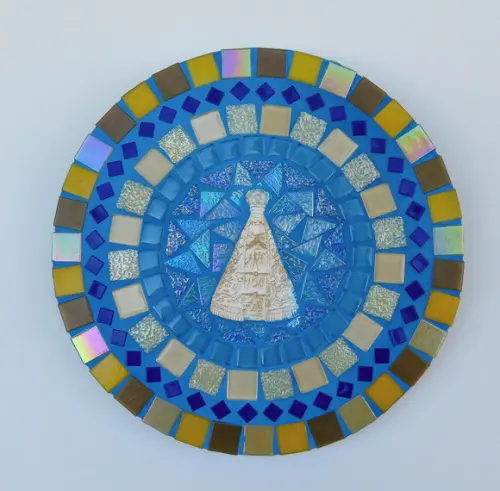 Mandala Mosaico Nossa Senhora