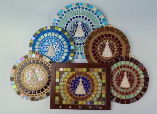 Mandala Mosaico Nossa Senhora