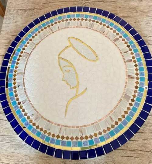 Mandala Mosaico Nossa Senhora Área Externa