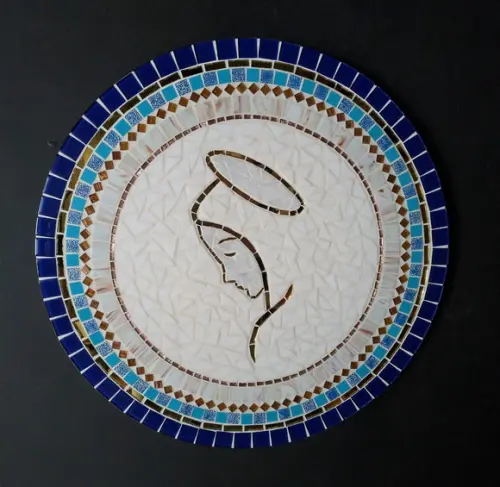 Mandala Mosaico Nossa Senhora Área Externa