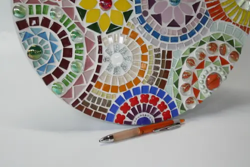 Mandala Multicolorida em Mosaico