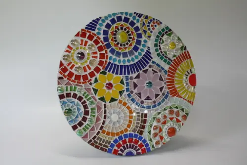 Mandala Multicolorida em Mosaico