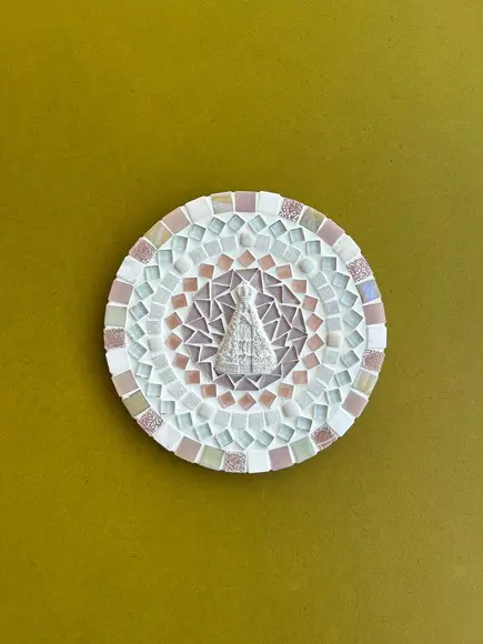 Mandala Nossa Senhora Aparecida em Mosaico