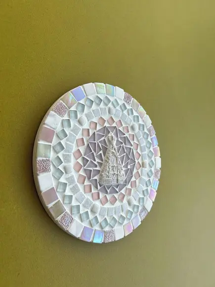 Mandala Nossa Senhora Aparecida em Mosaico