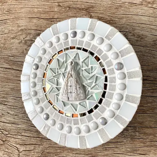 Mandala Nossa Senhora em Mosaico 20