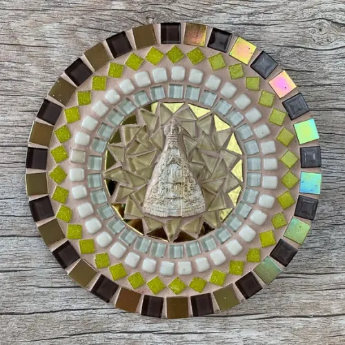 Mandala Nossa Senhora em Mosaico 20