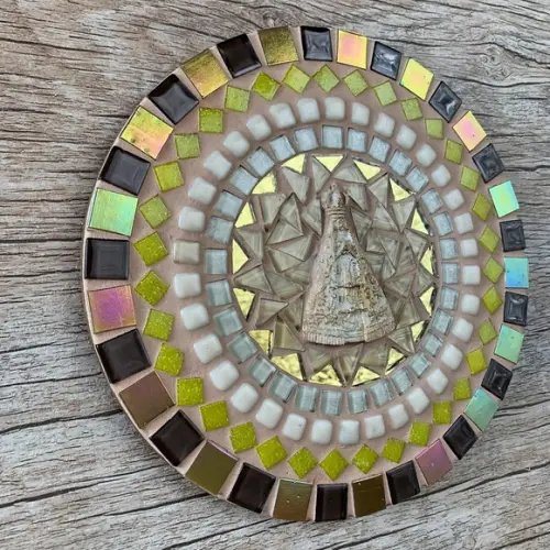 Mandala Nossa Senhora em Mosaico 20