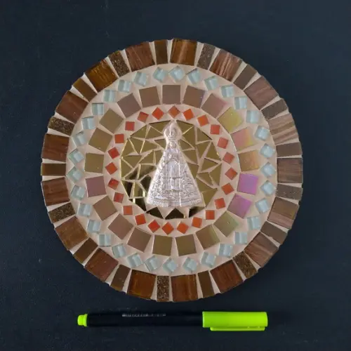 Mandala Nossa Senhora em Mosaico 20