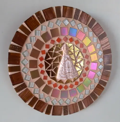 Mandala Nossa Senhora em Mosaico 20