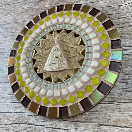 Mandala Nossa Senhora em Mosaico 20