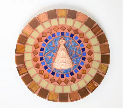 Mandala Nossa Senhora em Mosaico 20