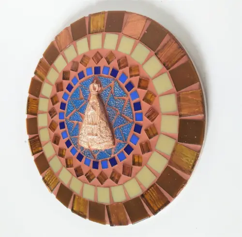 Mandala Nossa Senhora em Mosaico 20