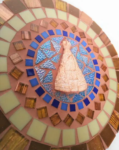 Mandala Nossa Senhora em Mosaico 20