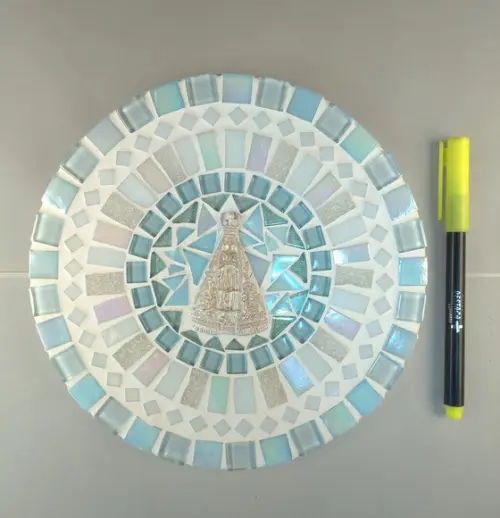Mandala Nossa Senhora em Mosaico 20