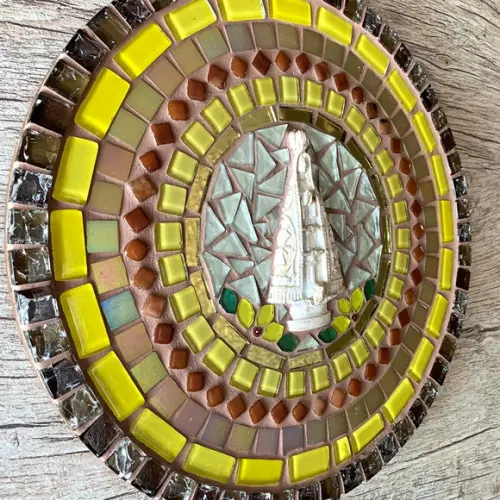 Mandala Nossa Senhora em Mosaico 30