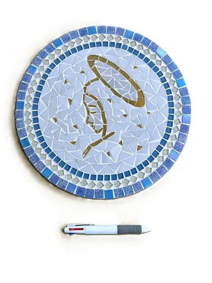 Mandala Nossa Senhora em Mosaico 30