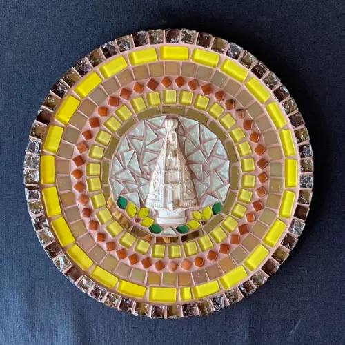 Mandala Nossa Senhora em Mosaico 30
