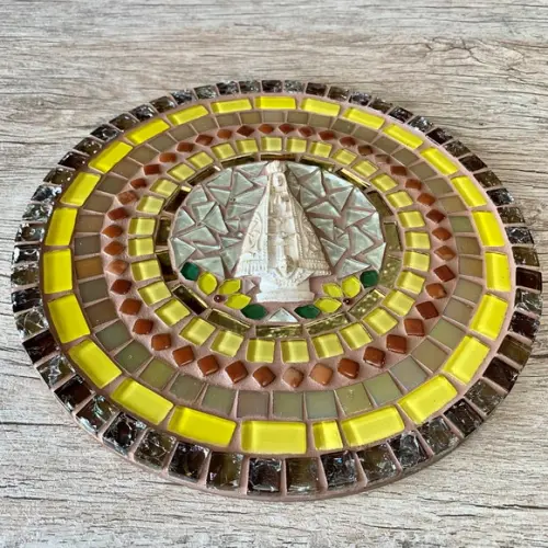Mandala Nossa Senhora em Mosaico 30