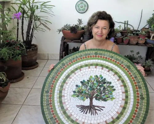 Mandala Árvore da Vida para Aplicação