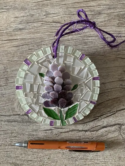 Mandalinha em Mosaico Lavanda