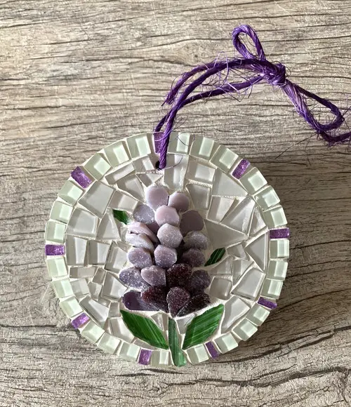 Mandalinha em Mosaico Lavanda
