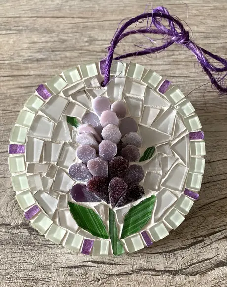 Mandalinha em Mosaico Lavanda