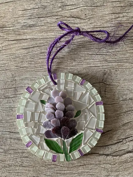 Mandalinha em Mosaico Lavanda