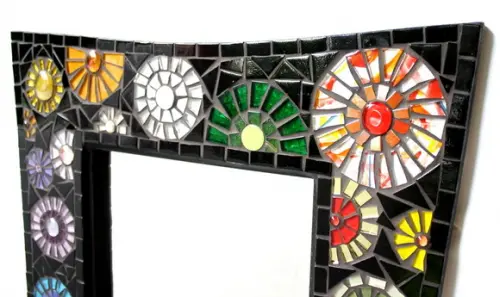 Moldura em Mosaico Círculos (sem Espelho)