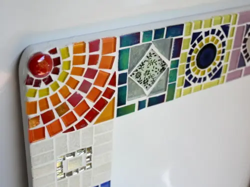 Moldura em Mosaico Patchwork sem Espelho