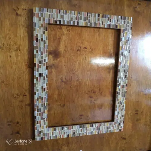 Moldura em Mosaico Terra (sem Espelho)