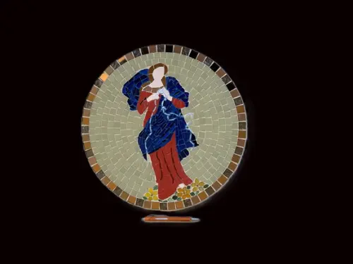 Nossa Senhora Desatadora de Nós em Mosaico
