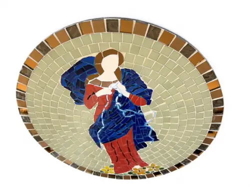 Nossa Senhora Desatadora de Nós em Mosaico