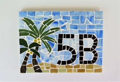 Número Apartamento em Mosaico Coqueiro