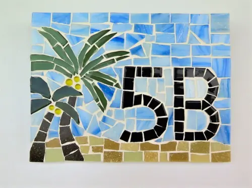 Número Apartamento em Mosaico Coqueiro