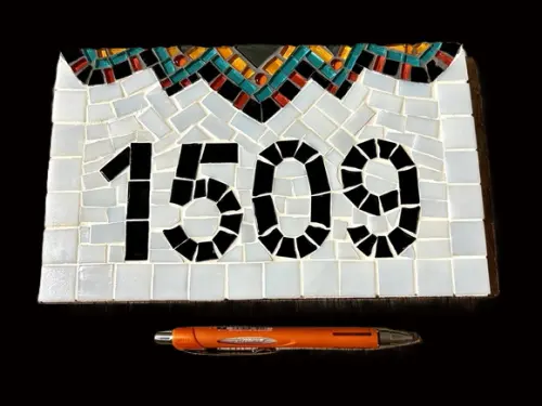 Número para Apartamento em Mosaico