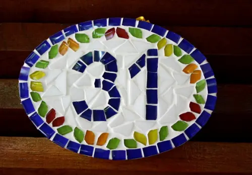 Número para Apartamento em Mosaico