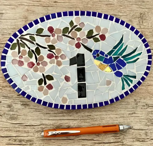 Número para Apartamento em Mosaico Cerejeira e Beija Flor